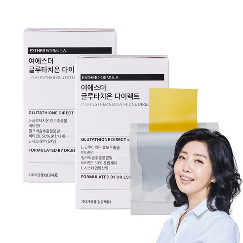 dr lyuh esther glutathione review LYUH ESTHER GLUTATHIONE DIRECT FILM (여에스더 글루타치온 다이렉트 필름) main image 0