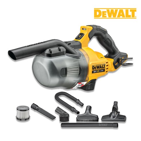 DEWALT 디월트정품 DCV501LN 20V MAX 충전 스틱 청소기 베어툴 본체만 DCV501 현장용 HEPA 필터