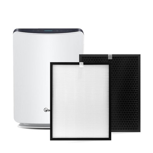 위닉스 제로X 공기청정기 호환 필터 AZWM430-IWK 헤파 + 탈취 H13