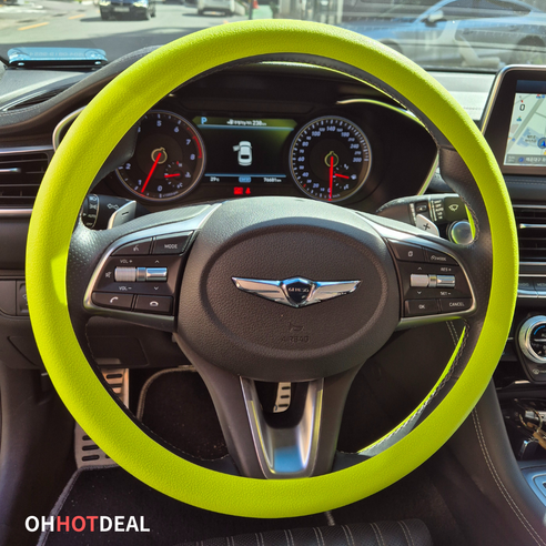 오핫딜 논슬립 핸들커버 실리콘 원형 14컬러 전차종 호환가능 이미지 3