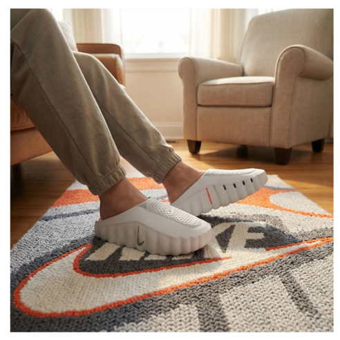 나이키 마인드 001 라이트 스모크 그레이 포톤 더스트 여성 슬리퍼