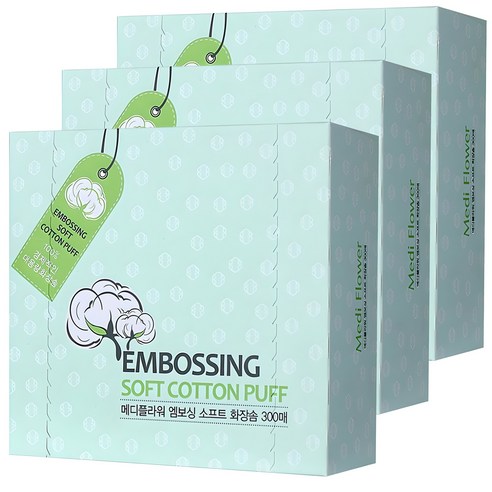 메디플라워 엠보싱 소프트 화장솜 솔직 후기 | 실사용자 리뷰 분석 썸네일