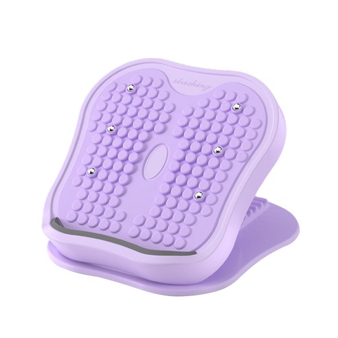 Nicoliley 종아리 스트레칭 보드 아킬레스건 스트레칭 보드, 자주색