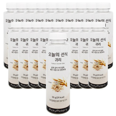 오늘의선식 귀리, 20개, 50g
