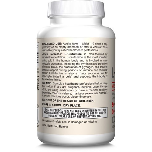 재로우 L-글루타민 1000mg 타블렛 100정, 1개 이미지 2