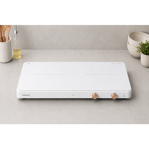 삼성전자 인덕션 더 플레이트 2구, (새상품 소량입고) 화이트 NZ62DG300CFW, 일반형