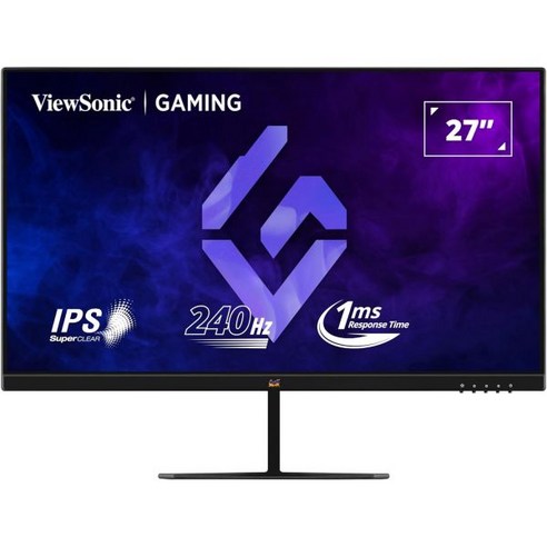 FreeSync 아이 케어 HDMI 및 디스플레이 포트가 있는 ViewSonic VX3218-PC-MHD 32인치 커브드 1080p 1ms 180Hz 게이밍 모니터, FHD 1080p, 27" 240Hz
