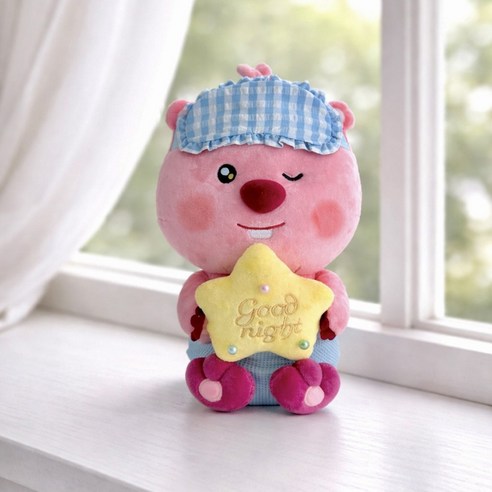 잔망루피 파자마 봉제인형 한정수량 어린이날선물 여친선물 생일선물, 1개, 별, 280mm