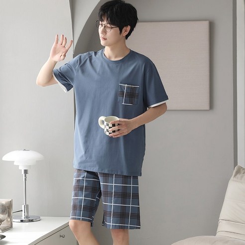 BIKASU 잠옷 여름 밤 쾌적함
