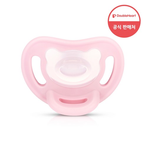 더블하트 쪽쪽이 소프트버디 스윗드림 실리콘, M, 스윗핑크, 1개