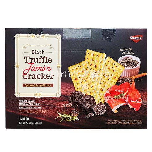 Snapik 트러플 크래커 1.16kg, 40개, 29g