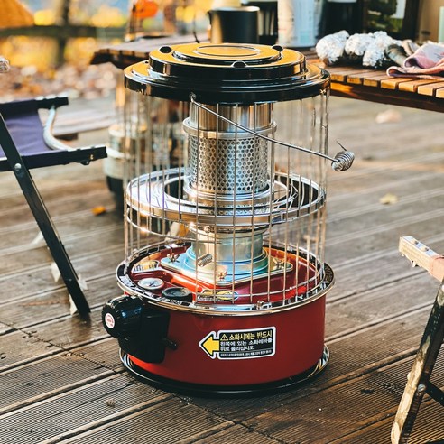 캠핑의 밤을 따뜻하게, 미니 등유 석유 캠핑용 히터와 함께