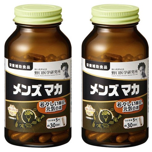 노구치의학연구소 맨즈 마카 700mg 캡슐, 150개입, 2개
