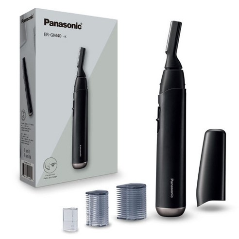 파나소닉 눈썹 바리깡 ER GM40 블랙 완전방수 무빙헤드 전동 눈썹정리기 쉐이버, ER-GM40