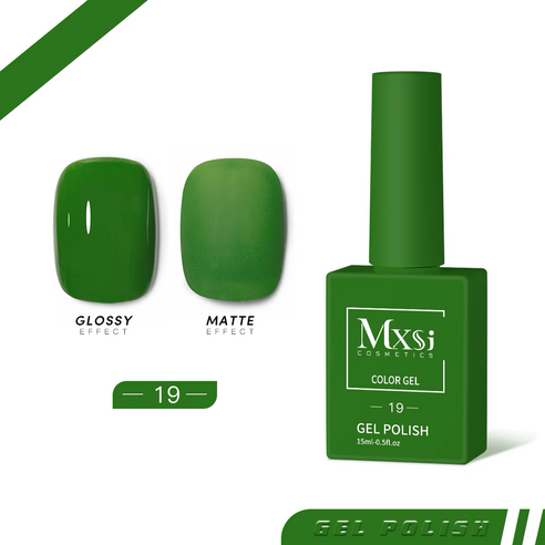 [AS젤] 젤네일 컬러젤 네일컬러 60종, 1개, 15ml, 19 포레스트 그린