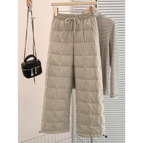 따뜻함과 스타일을 모두 잡는 ZZL 여성 겨울 패딩 팬츠