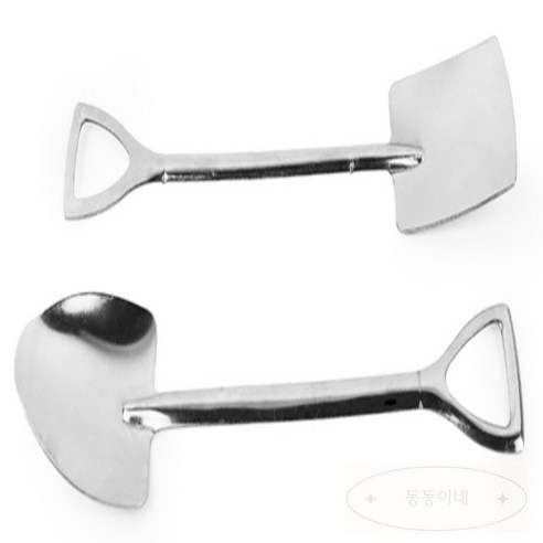 동동생활용품 디저트 스푼 요거트스푼 아이스크림스푼, 삼각삽, 삼각삽, 1개