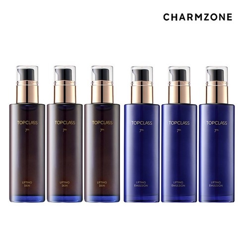 참존 3+3 탑클래스 리프팅 듀오 스킨 로션 120ML 총6개 솔직 후기 | 피부 타입별 분석 - 상품 이미지 1