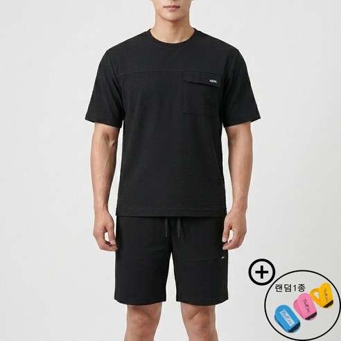 네파 남자반팔티 반바지 티셔츠 시어서커 셋업 픽원휴대폰거치대