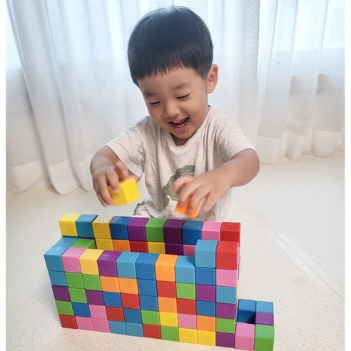 벨베이비 영유아 자석블럭 빅사이즈 35mm 이미지 4