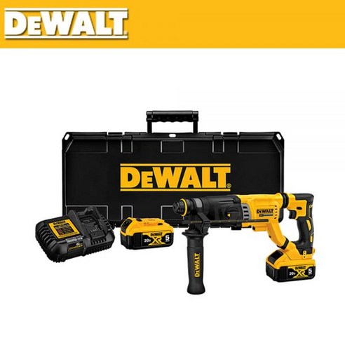 디월트 DCH263P2 20V SDS Plus 충전로타리햄머 5.0Ah 배터리 2개437441, 디월트 DCH263P2 20V SDS Plus 충전로타