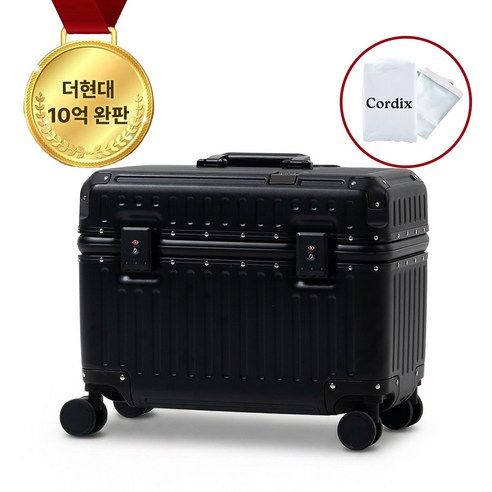 [12년 무상 A/S] 코르딕스 루프 기내용 캐리어 위로 열리는 여는 작은 파일럿 승무원