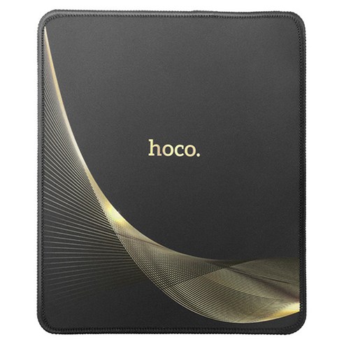 호코 GM22 오로라 게이밍 마우스 패드 200 x 240mm, 블랙, 1개
