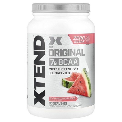 엑스텐드 더 오리지널 7G BCAA 머슬 리커버리 + 엘렉트롤리츠 워터멜론 익스플로젼