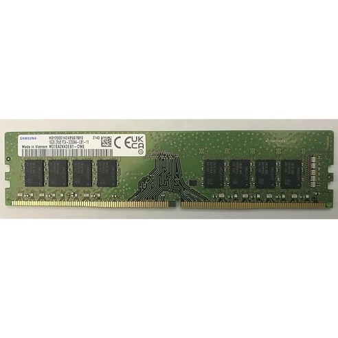 삼성 PC4-25600 DDR4-3200 16GB 데스크톱용 メモリ- 288pin Unbuffered