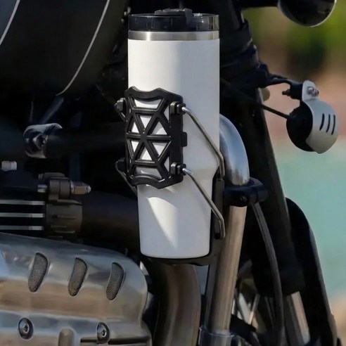 슈퍼레브 대용량 오토바이 컵홀더 스쿠터 빅사이즈 물병 거치대 실사용 후기 | 효과 있을까? - 상품 이미지 3