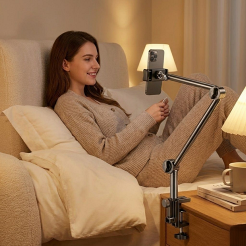 마레온 침대 휴대폰 거치대 누워서보는 태블릿 이미지 2