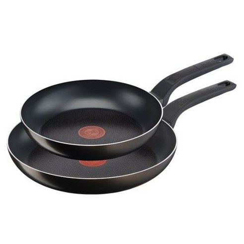 테팔 티타늄 1X 액티쿡 프라이팬 세트 2개 블랙커피 × 프라이팬 24cm + 20cm × 1세트