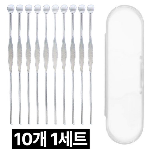 제롯 대용량 귀파개 귀후비개 10종 세트, 1세트, 10개