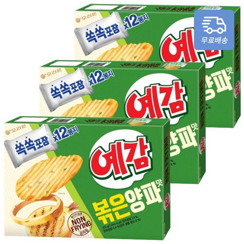 오리온 예감 볶은양파 204g 3개, 204g, 3개