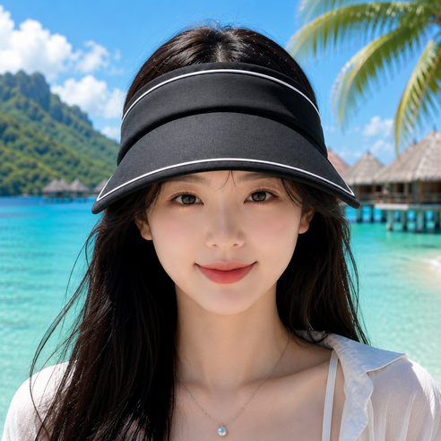 헬레나 썬캡 챙넓은 자외선차단 여름모자