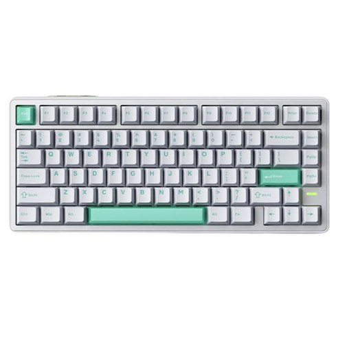 브이지엔 네온 HE 플래그십 RGB 유선 기계식 키보드, 제조사축, 헐크축, 화이트