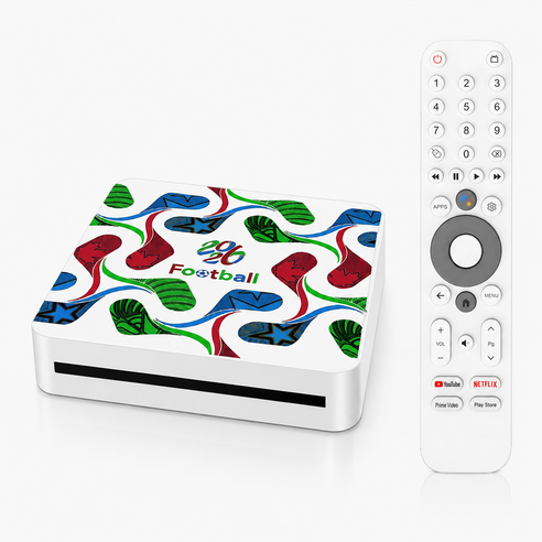 PYHO 구글 크롬캐스트 4K 안드로이드14 OTT 셋톱박스 8K 60Hz 스마트TV 박스 블루투스 듀얼 WiFi AI 음성 무선 미러링 안드로이드TV 셋톱박스, 1개, Z9-축구