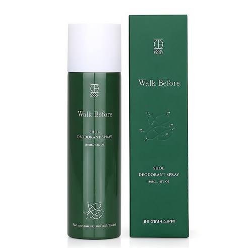 쿨풋 신발 냄새 제거 탈취제 본품, 1개입, 1개, 180ml