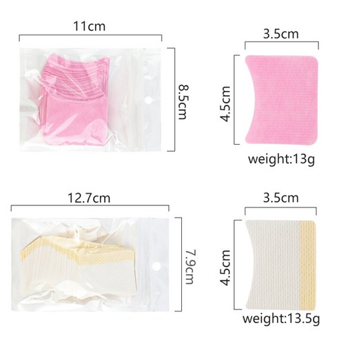 40pcs 속눈썹 연장 리무버 코튼 패드 래쉬 리프팅 접착제 병 입 막힘 방지 물티슈 종이 클린 냅킨 메이크업 도구 이미지 3