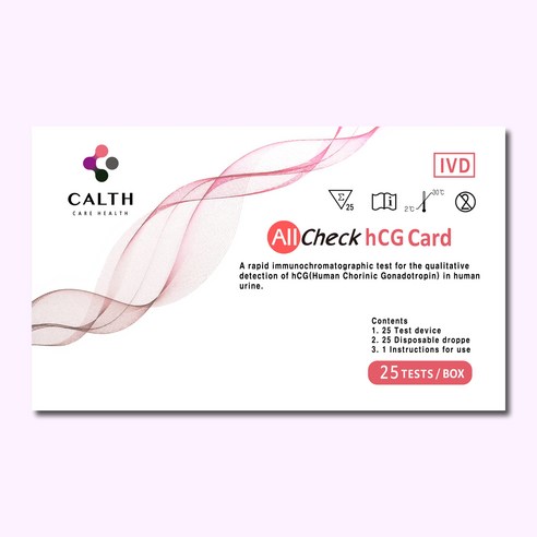 '켈스 임신 테스트기 All Check HCG card (25T), 1개' 최저가 검색, 최저가 19,900원 - 할인 알림