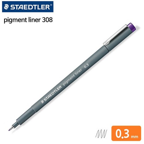 308 피그먼트 라이너 0 3mm 1다스 10개입 바이올렛hoh8+9aKh - 사인펜 | 쿠팡