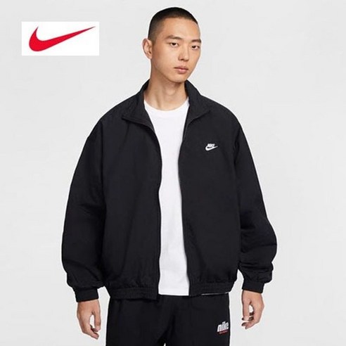 나이키 오버사이즈 우븐 자켓 HQ6110-010