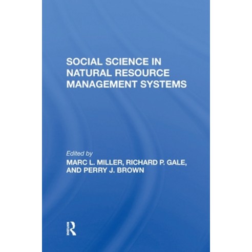 (영문도서)Social Science In Natural Resource Management Systems Paperback, Routledge, English, 9780367303082