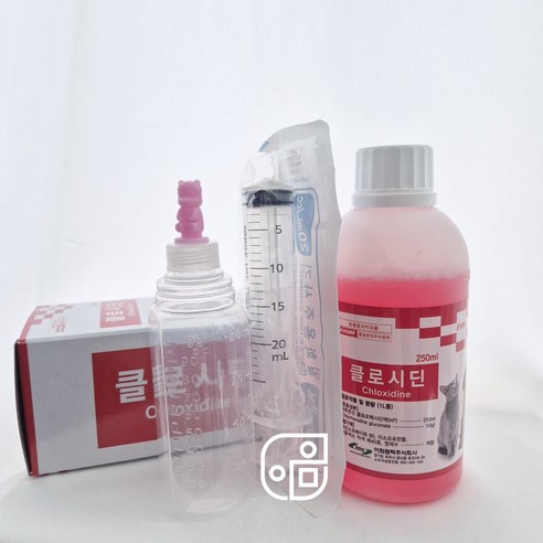 클로시딘 250ml(100cc투약병+20ml 주사기) 알파헥시딘 강아지 ... 솔직 후기 | 실제 사용자 리뷰 총정리 - 상품 이미지 2
