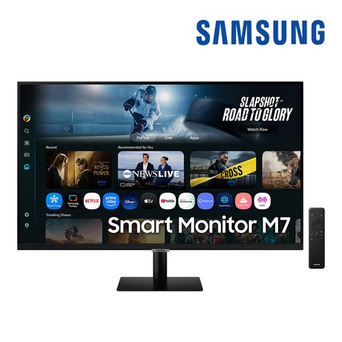 삼성전자 삼성 스마트모니터 M7 LS32FM700 80cm(32인치) UHD 4K 컴퓨터 모니터 S32FM700, 80cm, 삼성전자 S32FM700