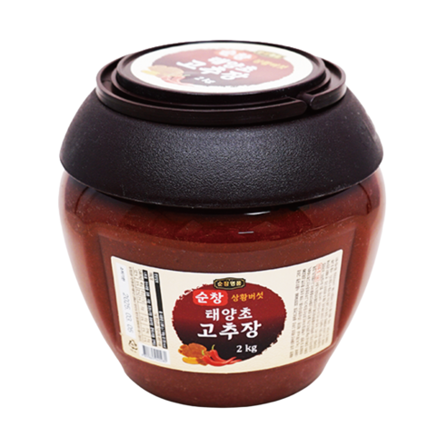 아주존 순창우리식품 상황버섯 태양초고추장, 2kg, 1개