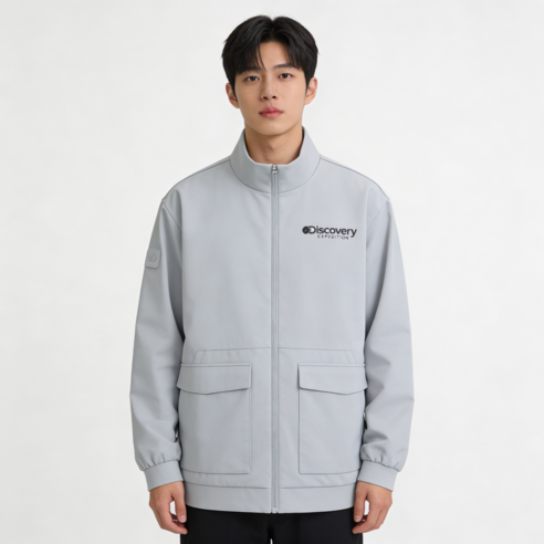 (디스커버리) 남성 트레이닝 자켓 바람막이 (정가:139 000원)