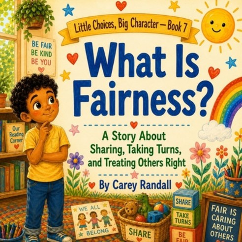 (영문도서)What Is Fairness?: A Story About Sharing Taking Turns and Treating Others Right Paperback, Randall, Carey, Independently Published, 9798183814989