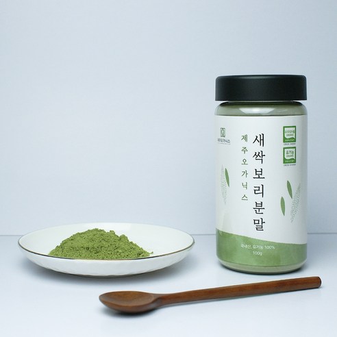 제주 유기농 새싹보리분말 보리순 100% 100g, 3개 맛있게 먹은 솔직 후기 - 상품 이미지 2
