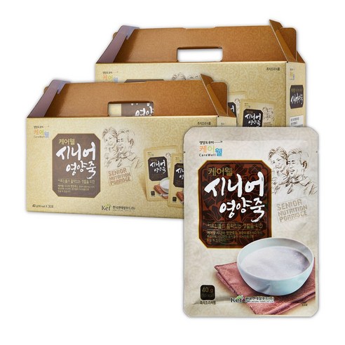 케어웰 시니어영양죽 1.2kg, 2개 솔직 후기 | 실사용자 리뷰 분석 썸네일